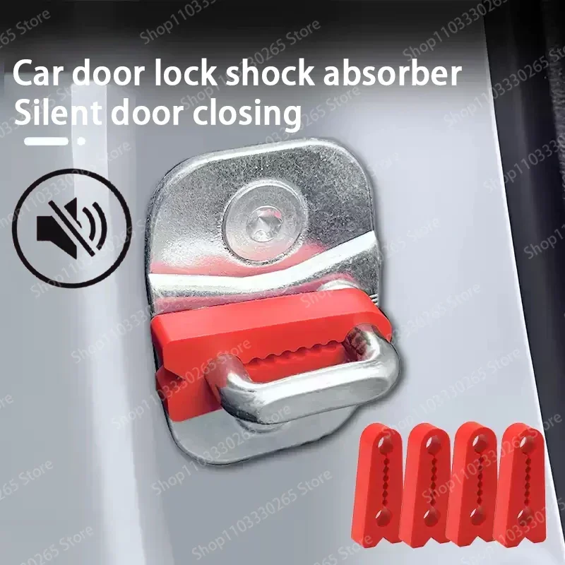 Car door shock-absorbing pad, car door closing shock-absorbing and silencing modification, universal shock-absorbing pad