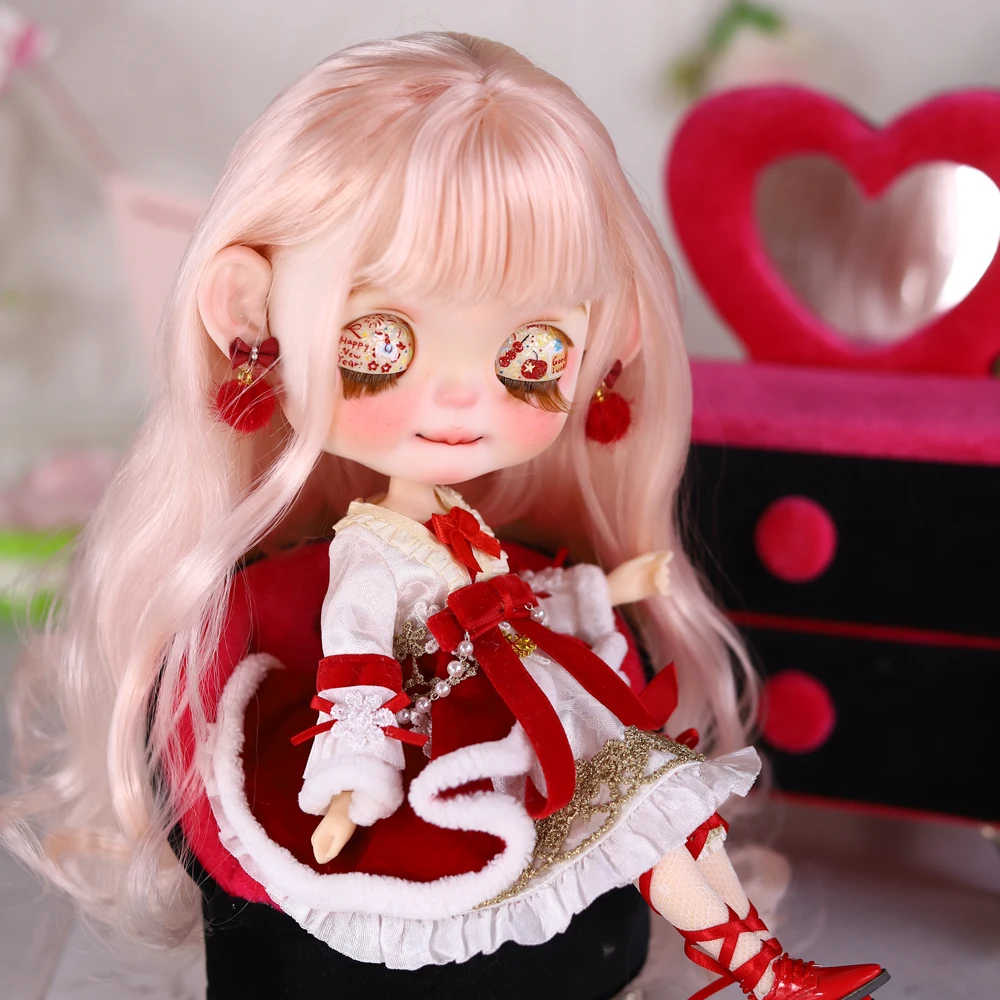 ICY DBS Blyth Doll Outfit Sweet Style Main Image Outfit Includes Hat and Accessories Anime-Style Girl 1/6 BJD - view 4