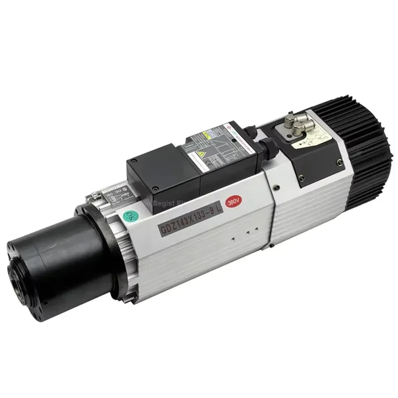 2026 Hot Sell BT30 Atc 24000rpm Spindle Motor Machine Tool for Cnc Wood Carving Automatic Change 9kw Atc Air Cooling Spindle