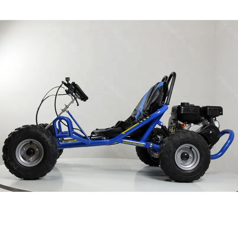 Outdoor Racing air-cooled 4 stroke Buggy 196CC Pull starting Grassland enjoy petrol Go-kart