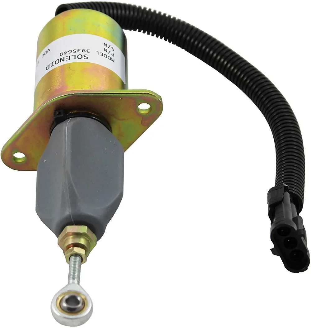 Solenoide di arresto del carburante 3935649 3935650 per CUMMINS 6CT SA-4764-12 bobina elettromagnetica 12V 24V