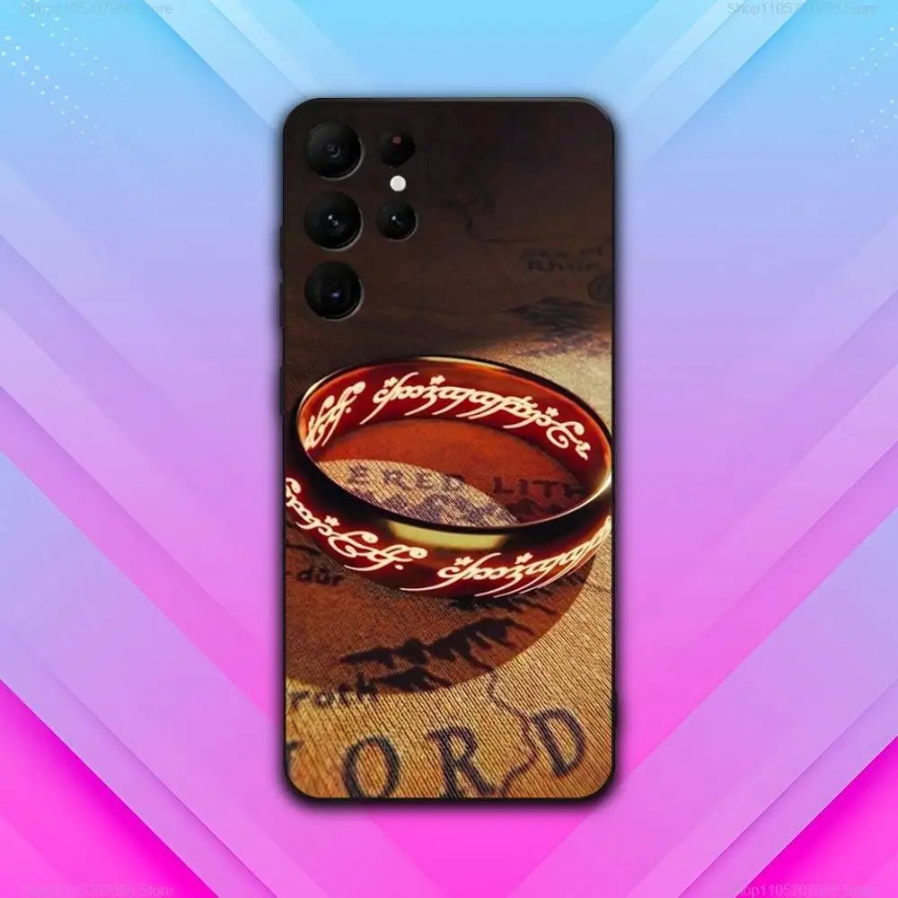 Film De L-Lords R-Rings Voor Samsung S30, S25, S24, S23, S22, S21, S20, Fe, Lite, 5G, Ultra, Plus, Zwart Telefoon Case Ultradunne