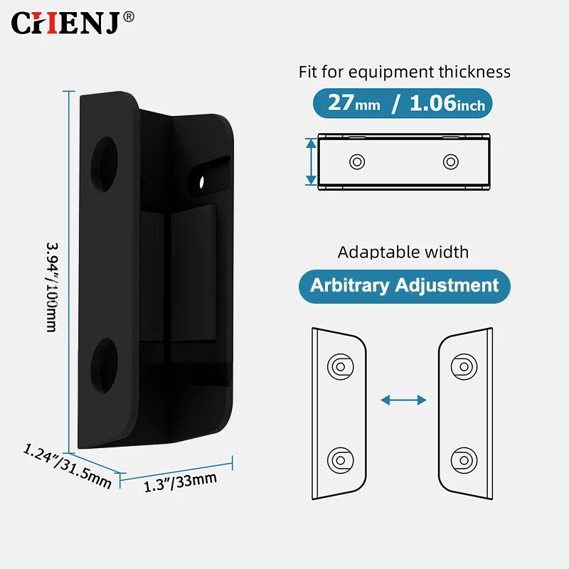 ✈ حامل كمبيوتر محمول تحت الطاولة، حامل تخزين الكمبيوتر المحمول المحمول، حامل منظم سطح المكتب مع وسادة سيليكون مضادة للخدش #6