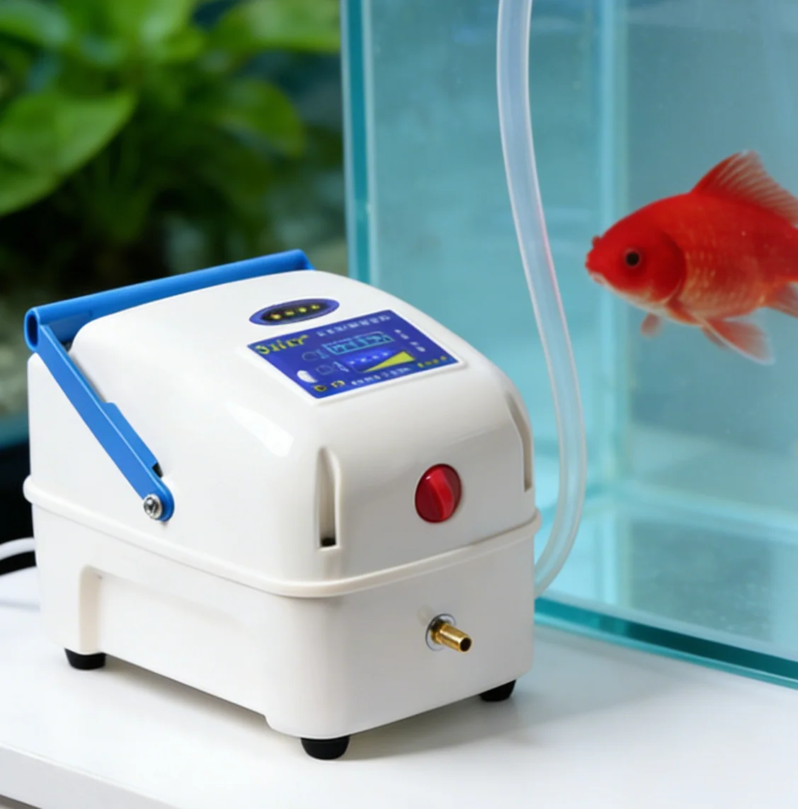

Oxygen Air Pump Fish Aquarium 40W 60W High Power Aquarium Fish Tank Air Compressor Oxygen-Increasing Pump Rechargeable
