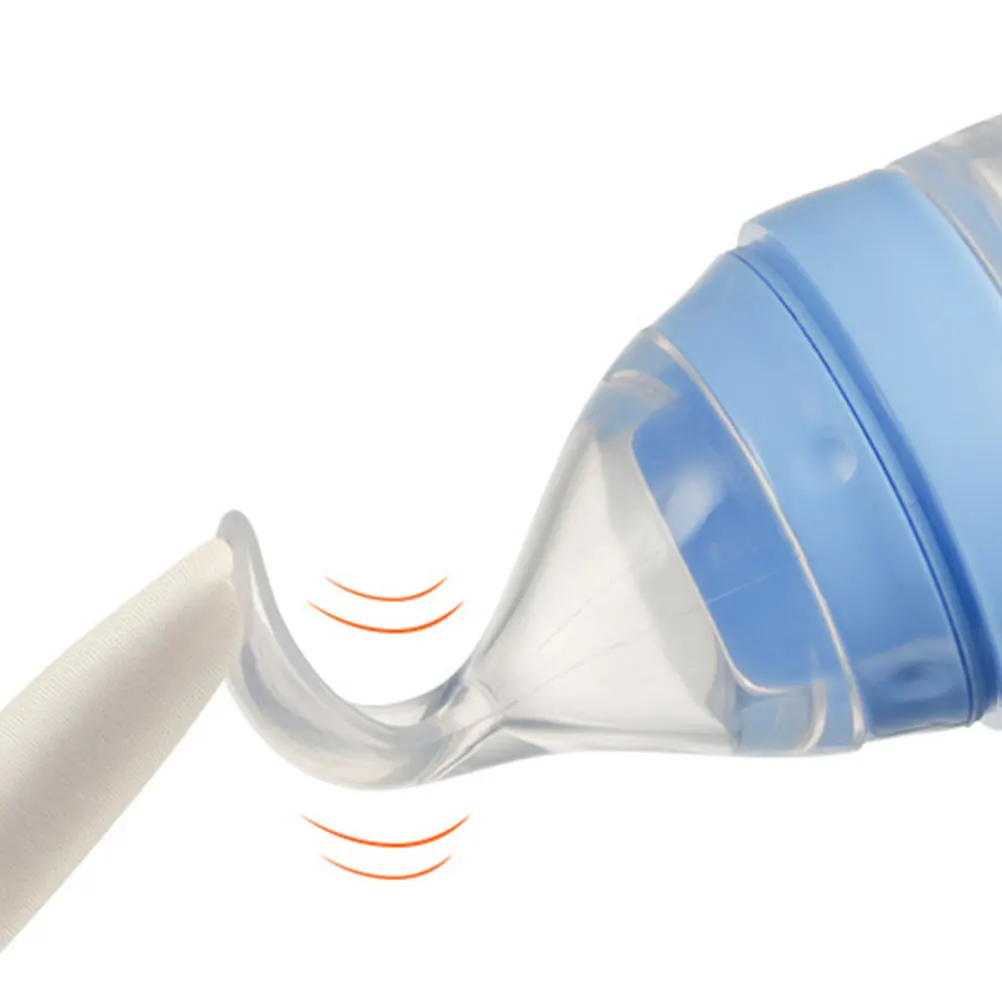 

3pcs Silica Gel Feeding Bottle Ergonomic Lightweight Portable Nursing Bottle For