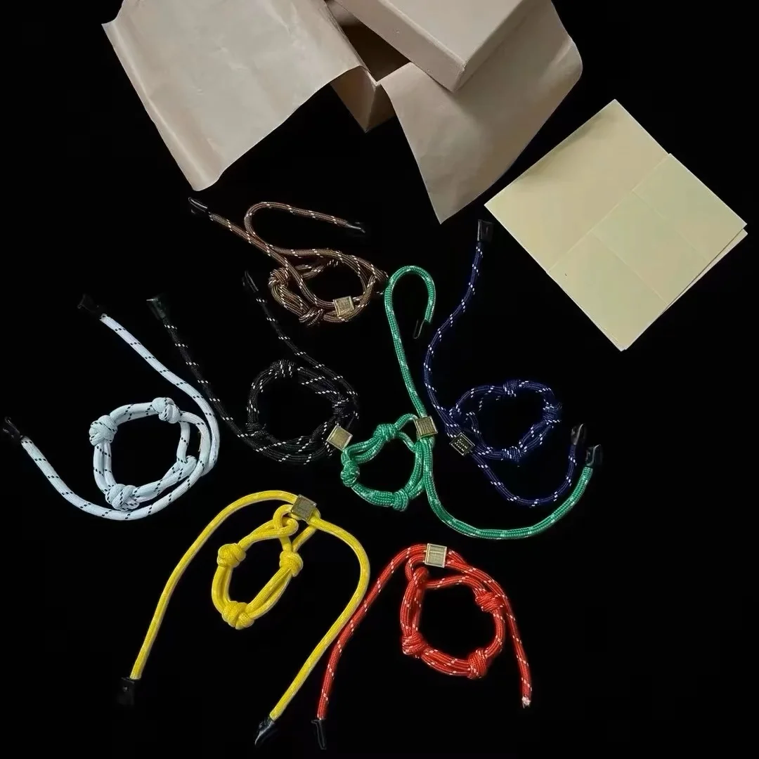 

Французская девушка, плетеная веревочная сумка, подвеска, дизайнерские конфетные цветные спортивные браслеты, женское многофункциональное украшение для дома