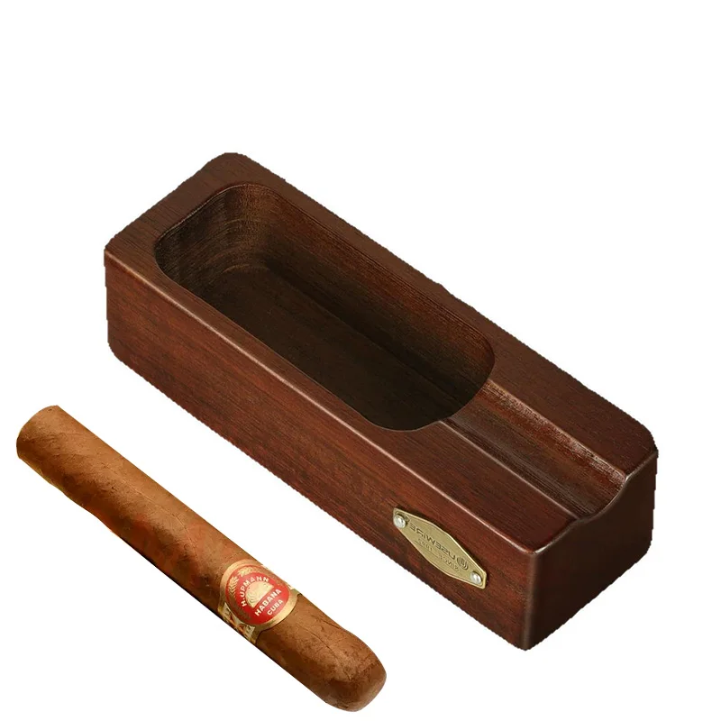 

Cigar Ashtray Wooden Ashtrays Smokers Outdoor Home Office Decoration Useful Ashtray Portable Travel Ashtray Smoking Lover's Gift