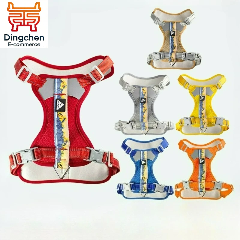 

Новая шлейка для собак - устойчивая к разрывам, светоотражающая, регулируемая, для крупных, маленьких и средних собак, поводок для собак, оптовые поставки товаров для животных