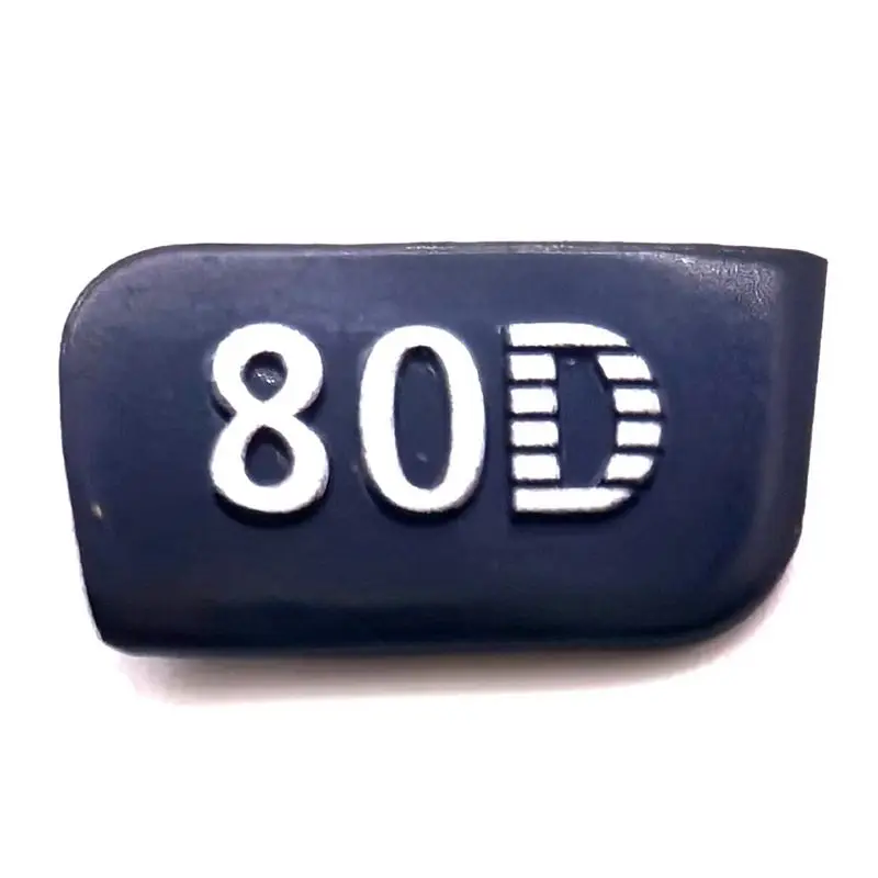 Placa de Identificação/Capa de Fuselagem A28Q-1 para Canon 80D em ABS Preto