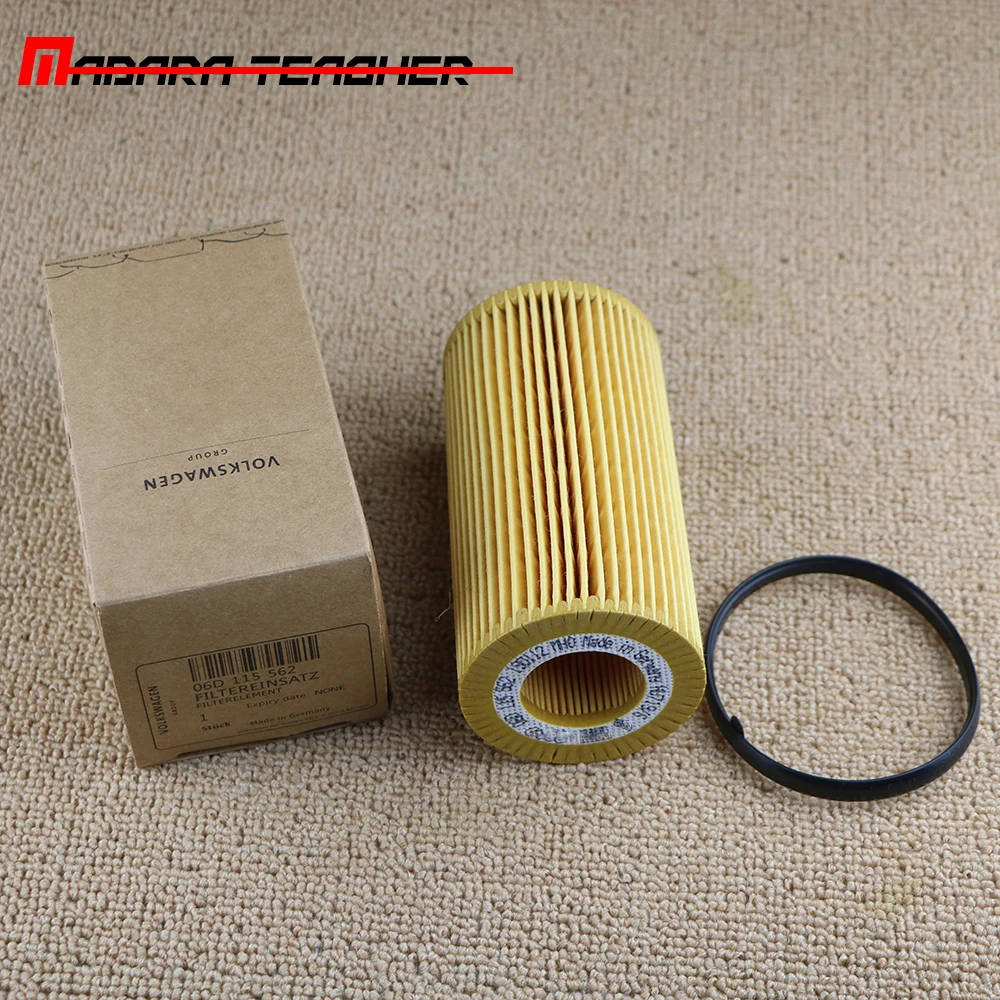 06D115562 Engine Oil Filter 2.0L For Audi Q3 TT SEAT Skoda Octavia VW Polo Eos 2006 2007 2008 2009 2010 2011 2012 2013 2014 2015