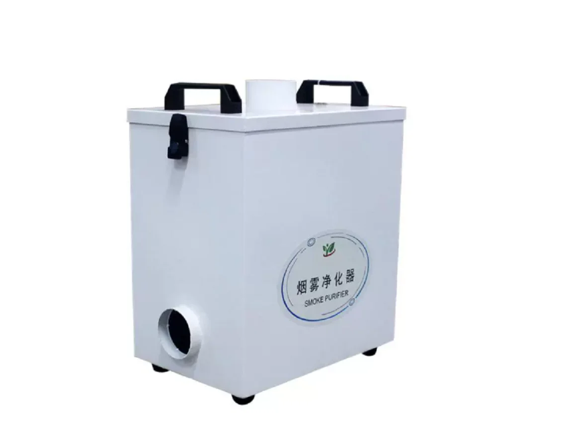 Pure Air Fume Extractor Industrial Smoke Purifier for Co2 Laser Marking Cutter Machine Cnc Laser Engraving Machine