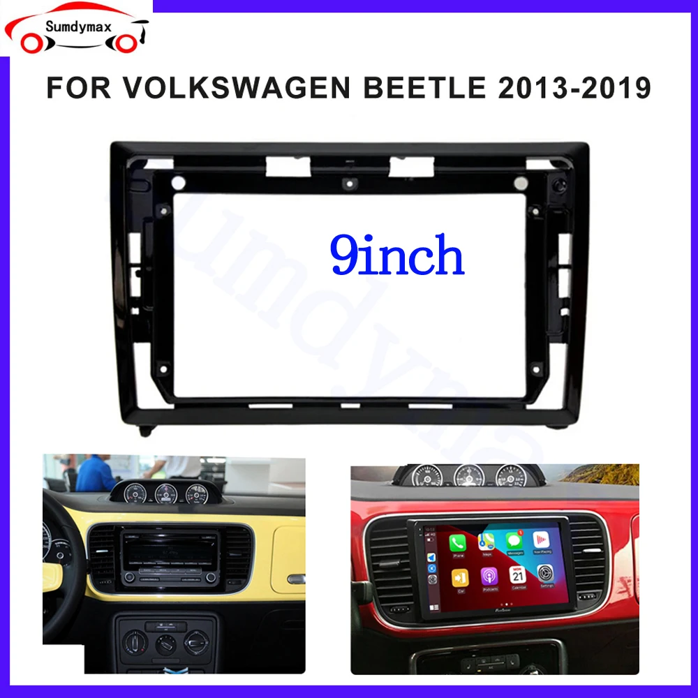 

9inch Car radio Frame Adapter For VW Volkswagen Beetle 2012-2018 big screen Android Radio Dask Kit Fascia
