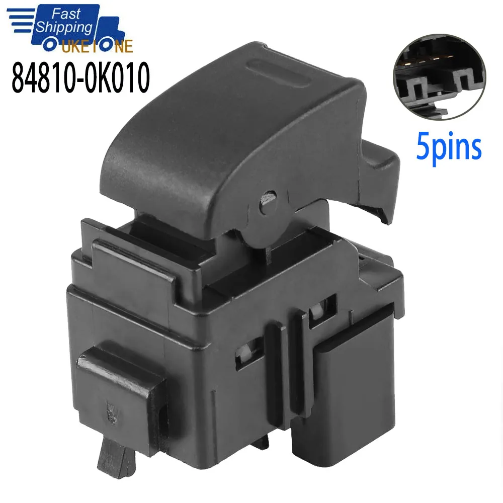 

84810-0K010 пассажирский Электрический переключатель стеклоподъемника для Toyota Hilux Vigo 2004-2011 Автомобильные аксессуары