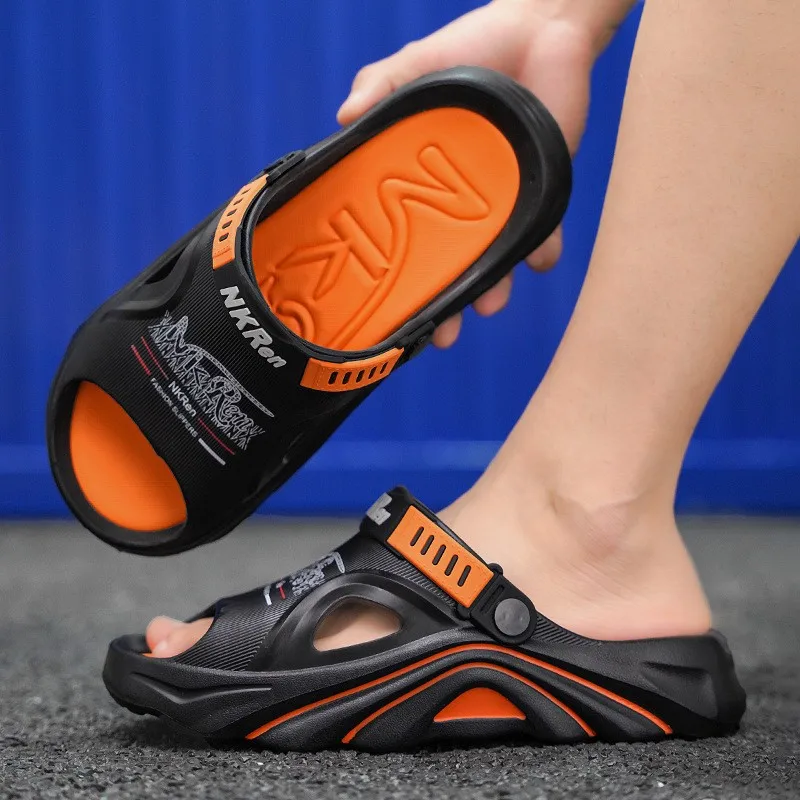 Mode Männer Massage Hausschuhe Indoor Outdoor Sandalen Strand Freizeit schuhe bequeme weiche Sohle Rutschen Herren Sandalen