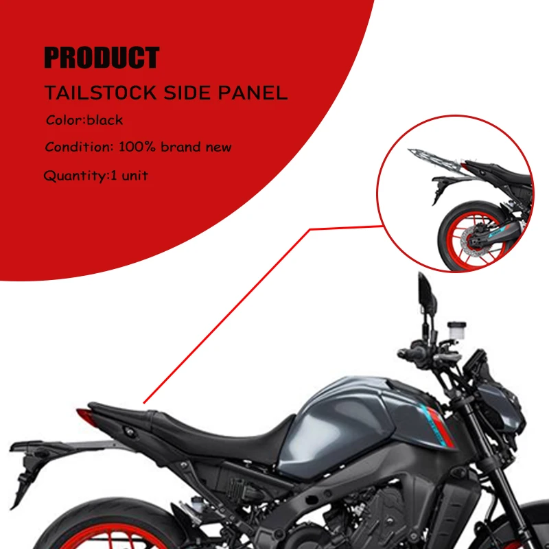 For YAMAHA MT-09 FZ-09 FZ09 MT09 MT 09 2021-2023 Motorcycle Rear Carrier Luggage Rack Cargo Shelf Top Case Holder Bracket
