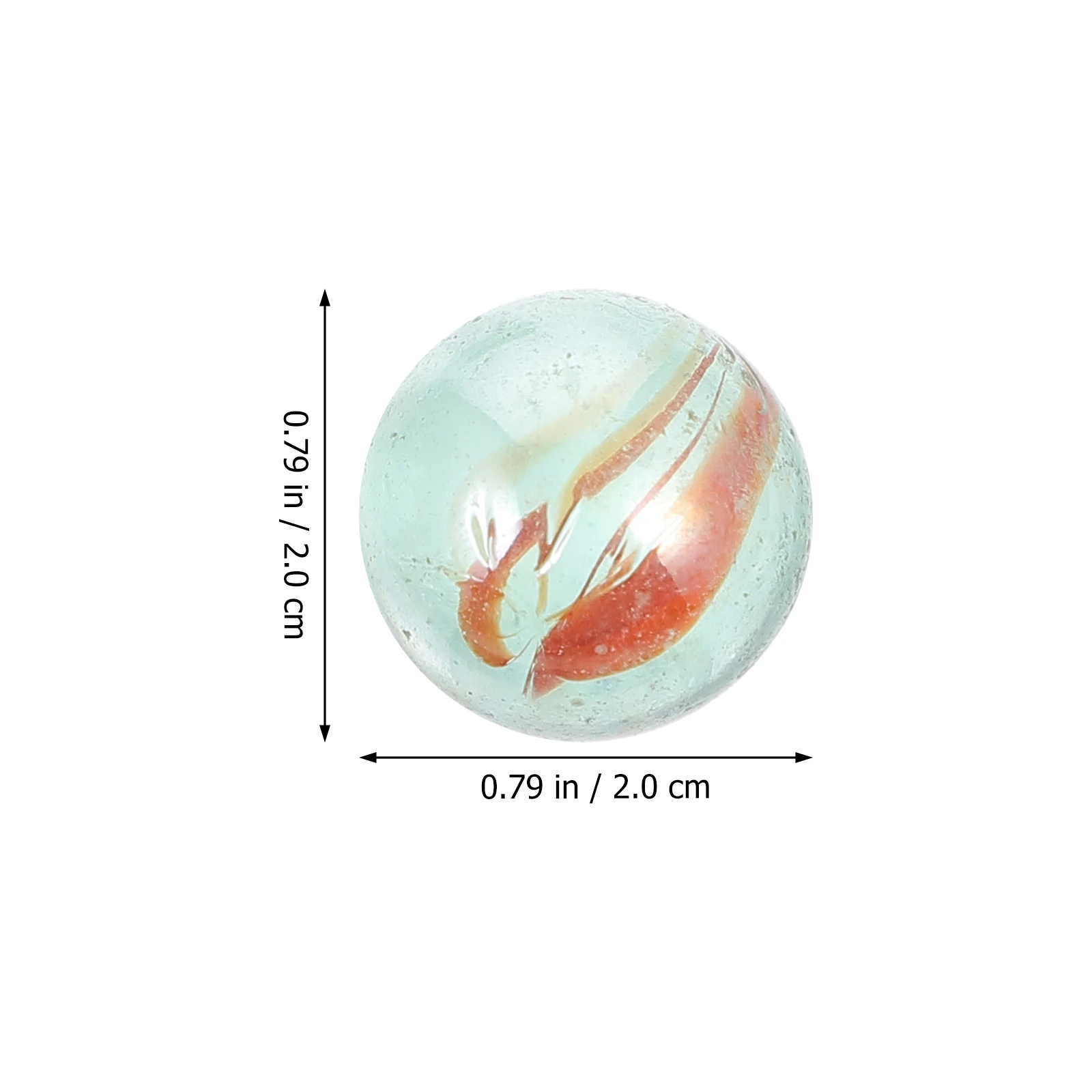 10 Pcs Teaching Glass Balls Fish Tank Decorations Laboratory Supplies Toys Decorative Marbles Bead Kids Beads Equipment Child