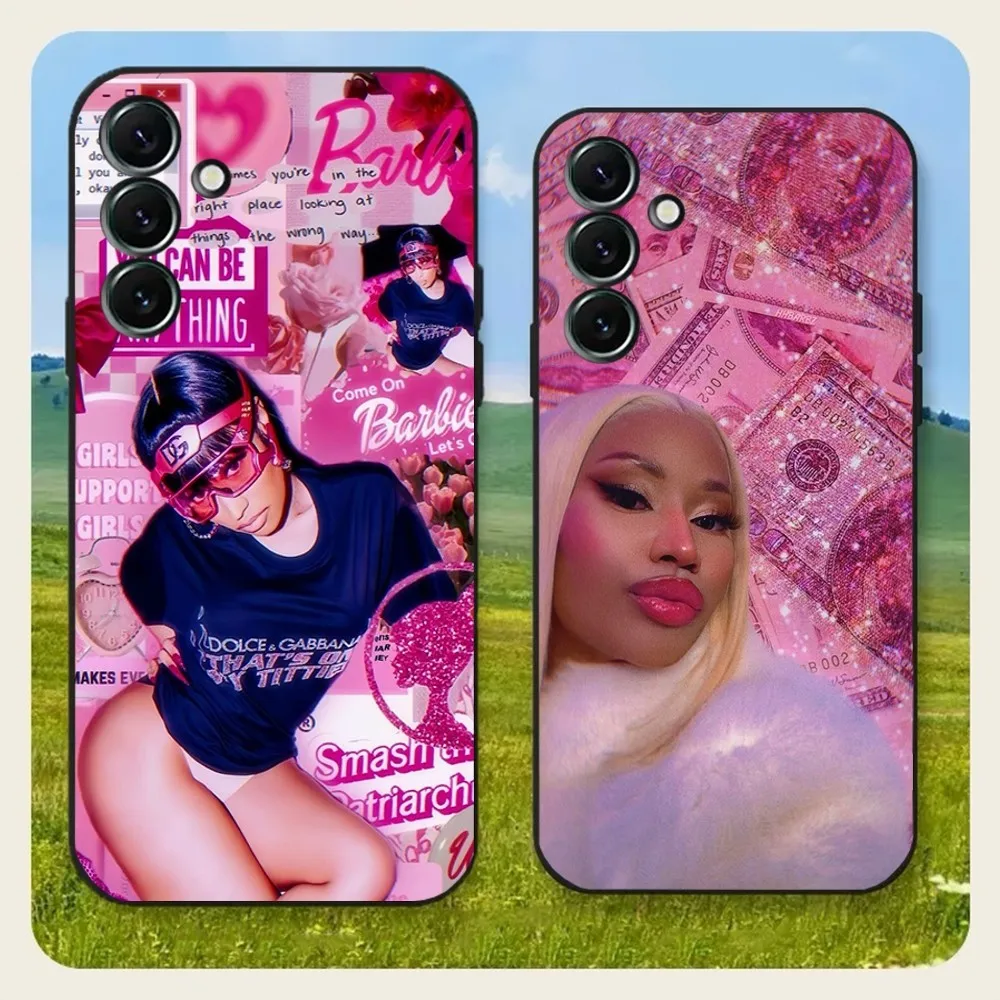 N-Nicki M-Minaj Rapper Phone Case For Samsung Galaxy A20,A21s,A22,A31,A32,A52,A53,A72,73,A80,A91Soft Black Cover