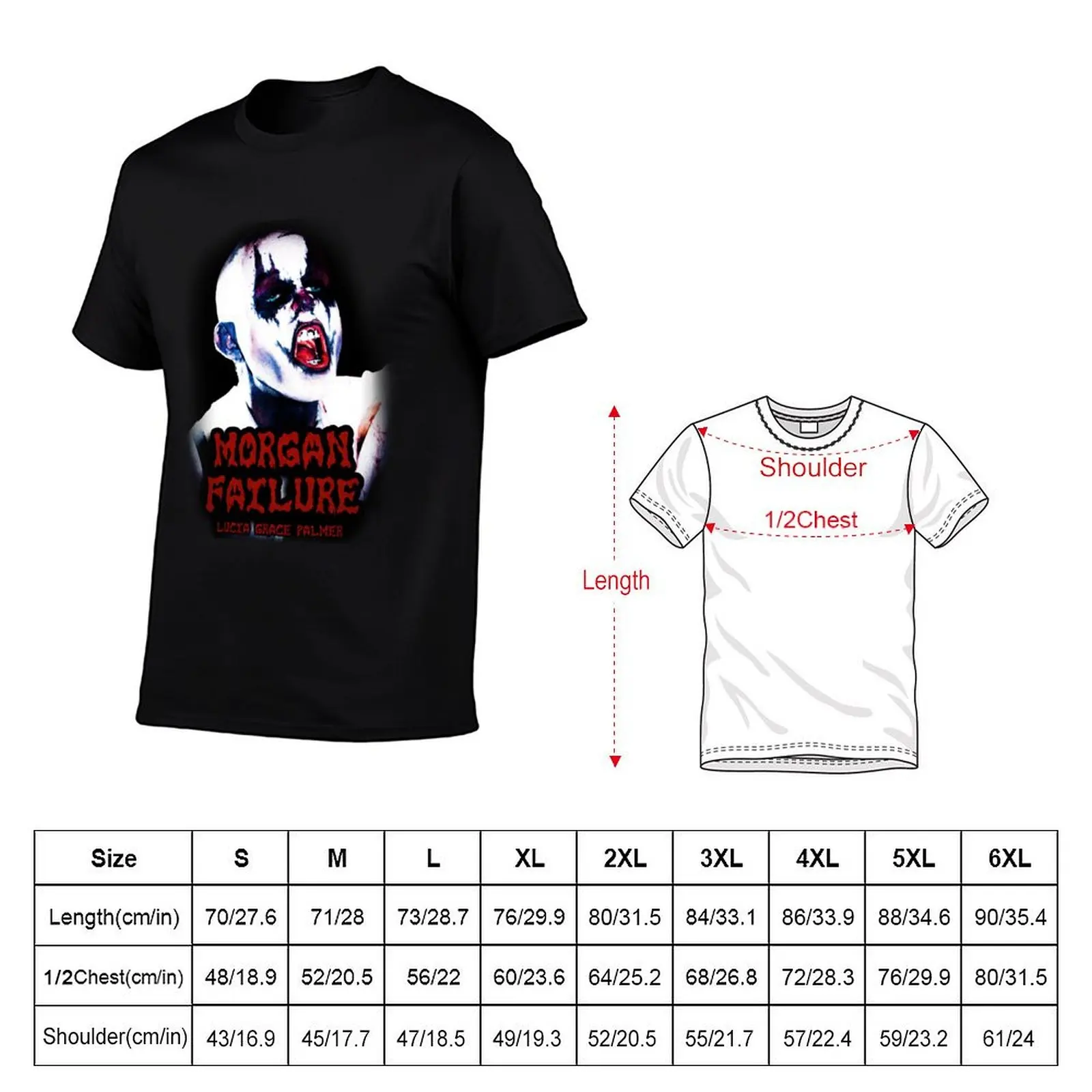 MORGAN FALIURE T-Shirt High Quality Durable T-Shirt
