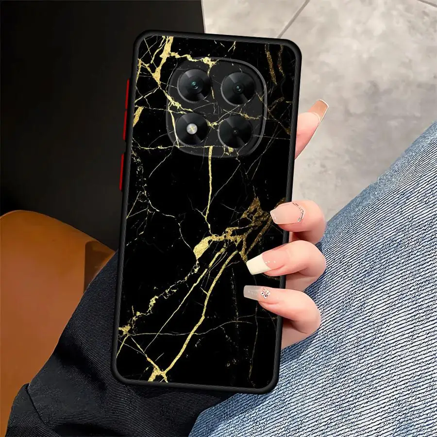 حافظة ناعمة من الرخام الملون لهاتف Xiaomi Redmi A5 9 A1 A2 10 K40 Pro