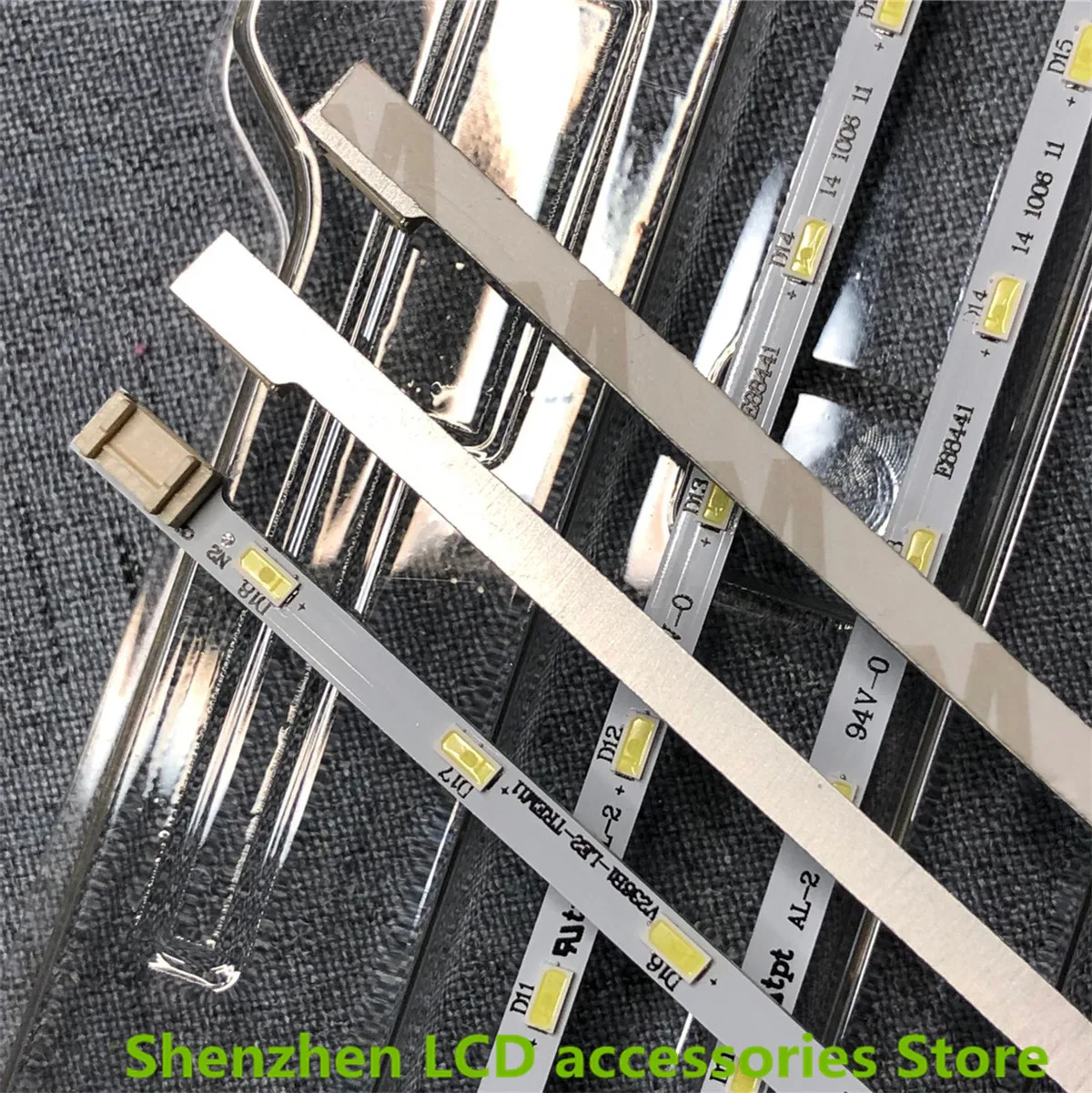 สําหรับ Skyworth 24E510E โคมไฟบาร์ V236B1-LE2-TREM11 V236BJ1-LE2 18LED 30.7 ซม.100% ใหม่ LED Backlight Strip