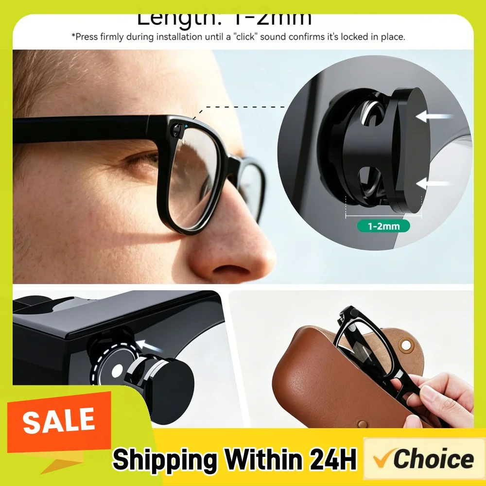 2/4/6Pcs LED Light Block Cover for Meta Glasses's Camera Lens Protect Cover for Smart Glasses Accessories Light Dimming Blocker