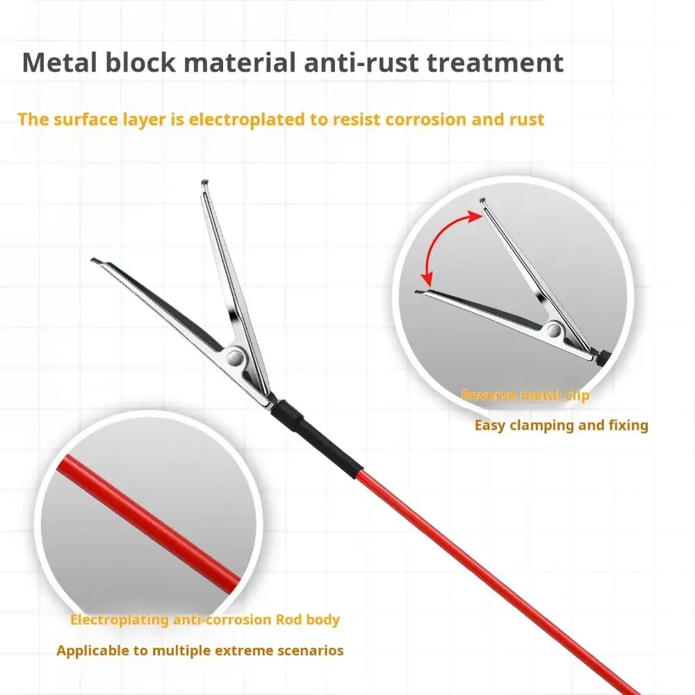 10pcs/pack Strong Clamping Force Spray Metal Coloring Reverse Clips Sturdy Rust-Proof Reverse Painting Clip Durable
