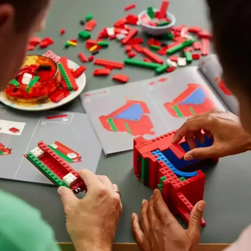 2026년 신모델 / LOVE 수제 하트 모양 조각 장식 예술 로맨틱 블록 새해 및 발렌타인데이 선물