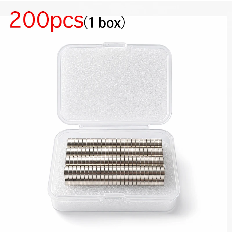 3D-Druck-Werkzeugset 6x2mm 3D-gedruckte Modellmagnete N35 NdFeB Permanentmagnete Vielseitig Einsetzbar für Kühlschrank, Büro, Basteln