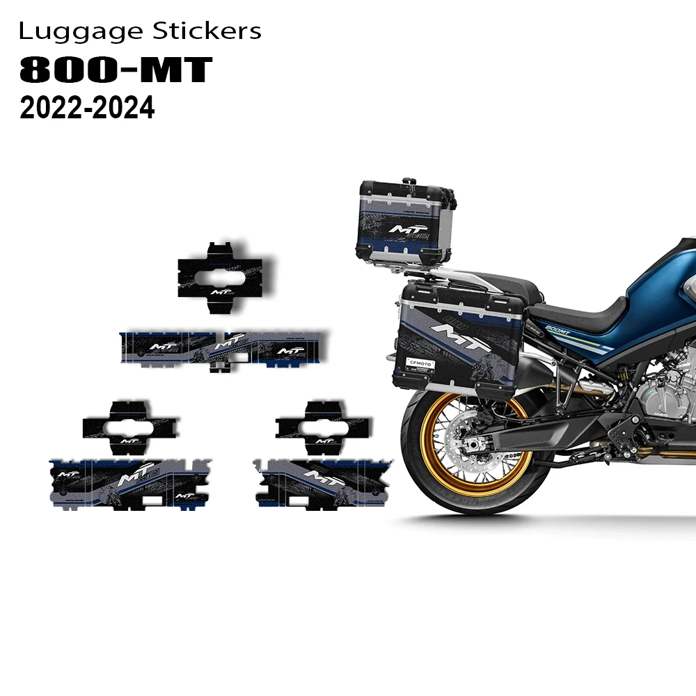 Luggage Sticker Kit Suitcase Decal Motorcycle Accessories For CF MOTO 800MT 800 MT MT 800 2022 2023 2024