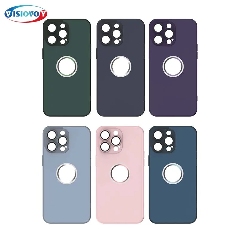 

Silicone Phone Cases Suitable for iPhone 15 13 Pro Max Lightweight Fashionable Multiple Colors for Mens Womens Back Covers Funda