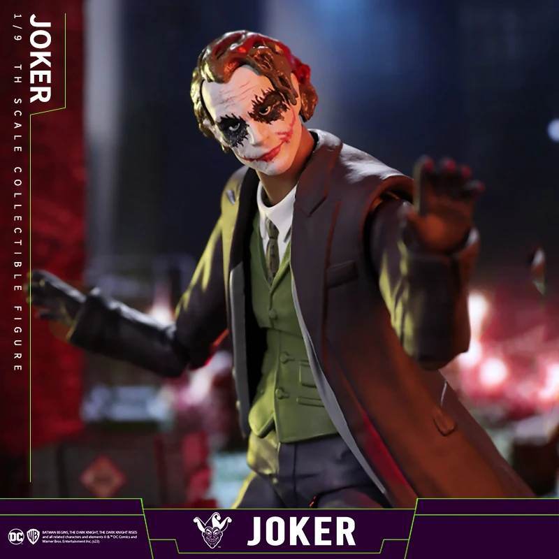 Fondjoy DC Wonder Woman Harley Quinn Joker Superman 1/9 مقياس شخصيات الحركة شخصيات أنيمي نموذج أصلي هدية للأولاد قابلة للجمع