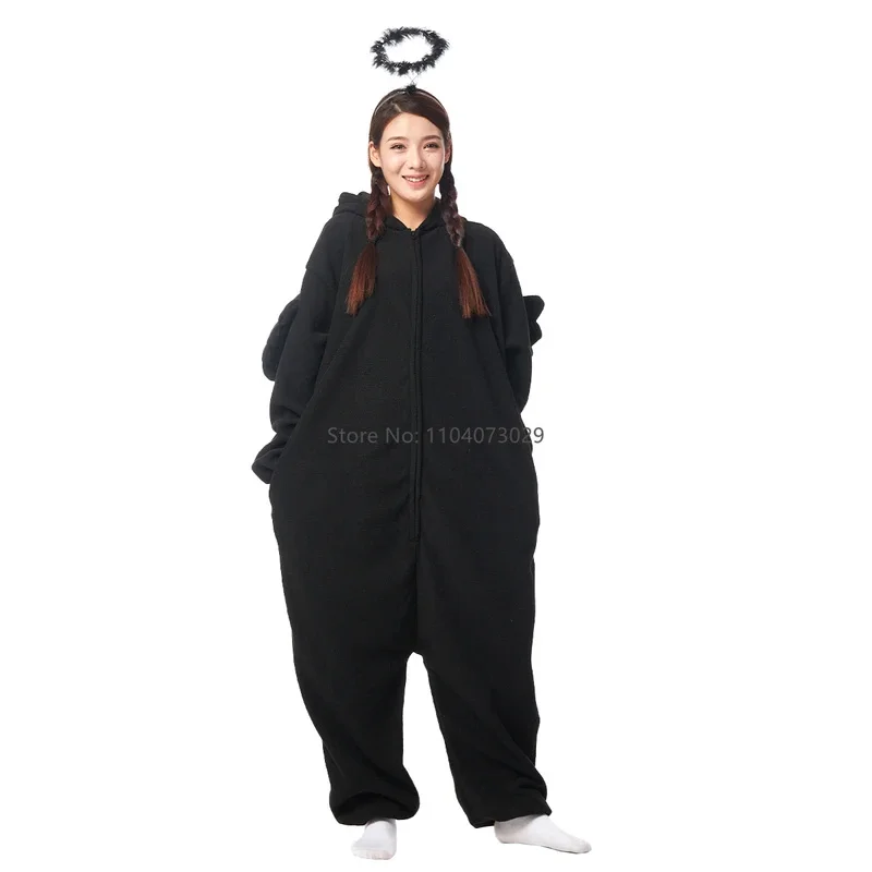 Animal Kigurumi Pyjamas Halloween Onesies Adult Kids Cartoon Pajama Cosplay Party Costume Women Men Homewear