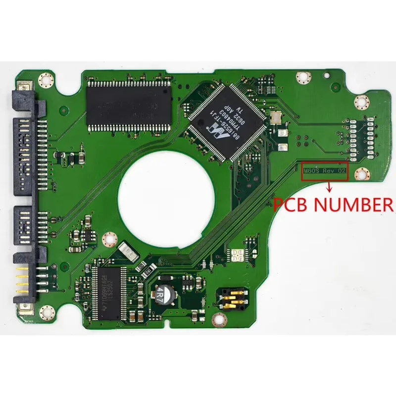 SA notebook hard disk circuit board BF41-00105A  M6OS Rev 02 /  HM160JI