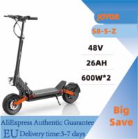 Joyor S8-S-Z Electric Scooter with Turn Signal 600W*2 Motor Adult E-Scooter 48V 26Ah Battery 10-inch Tire City commuting EScoote