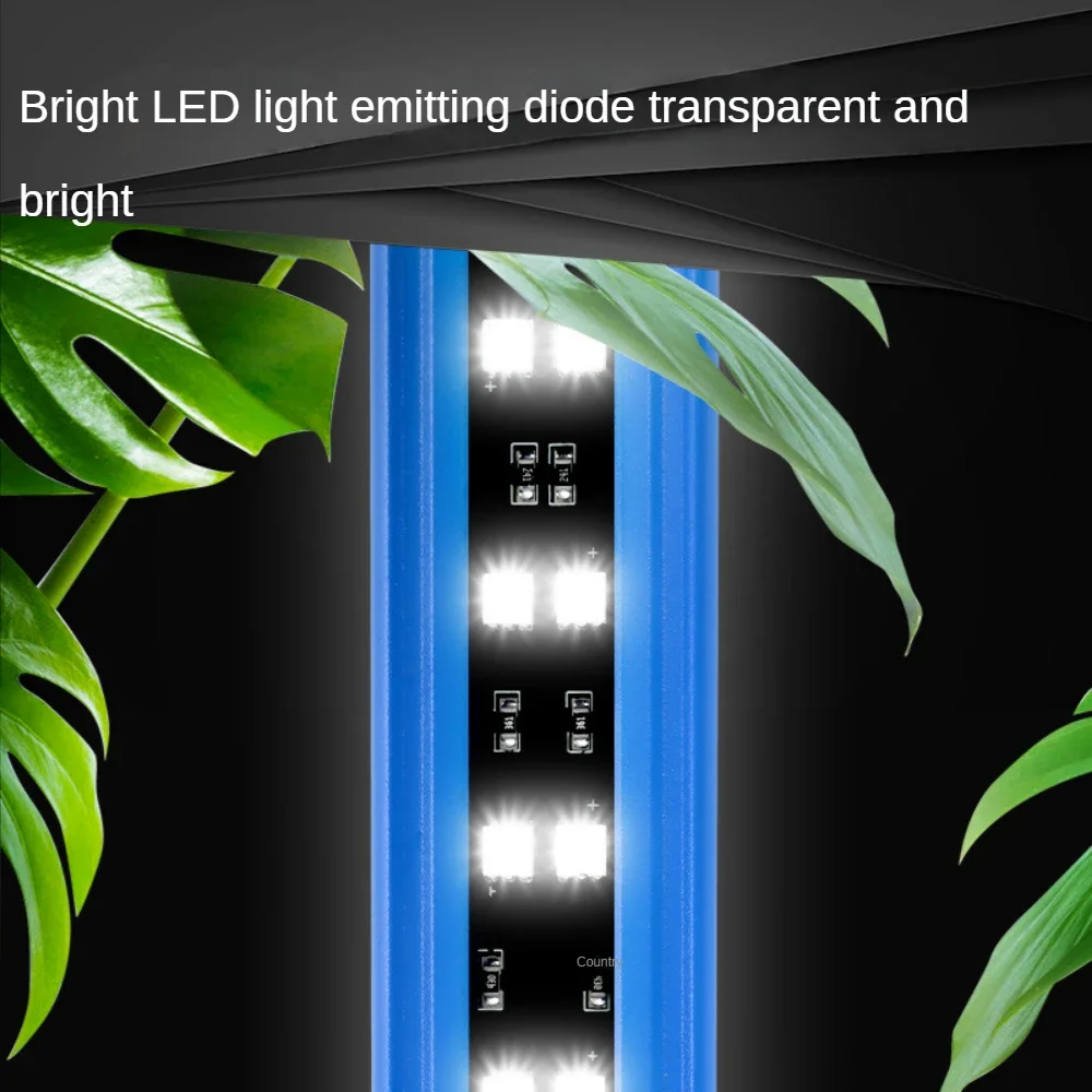 

LED Fish Tank Light,Waterproof LED Aquarium Light Strip ,Aquarium LED Fixture,Cold White 16000K Reef Light, 50CM-140CM