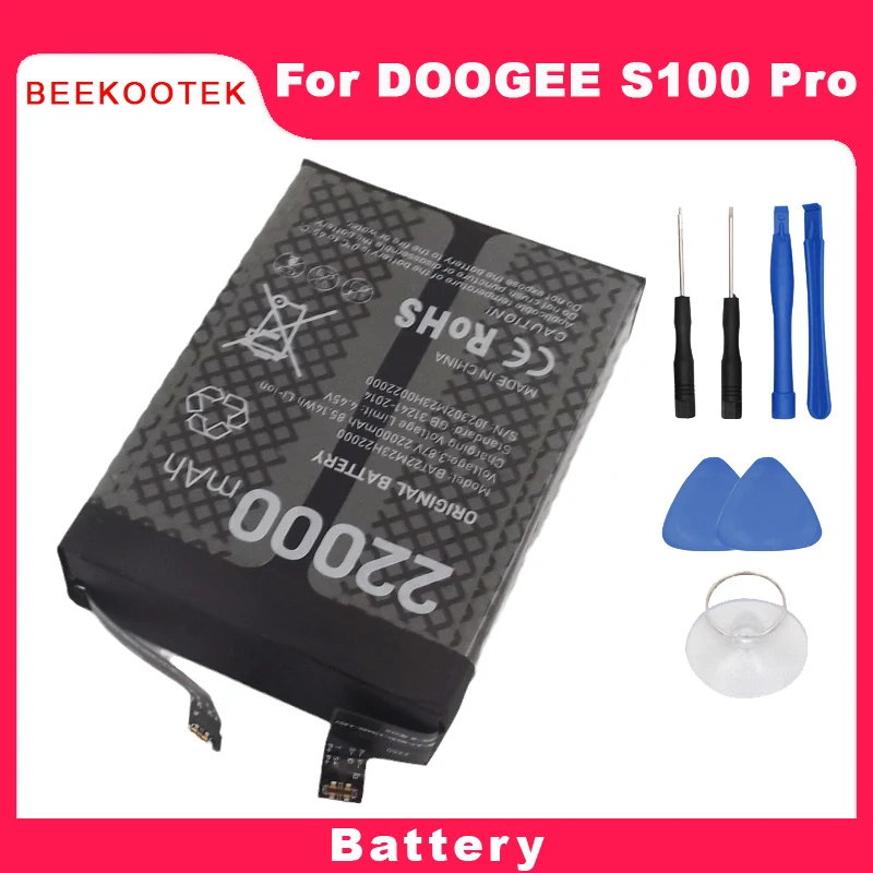 New Original DOOGEE S100 Pro Battery Inner Built Cell Phone Battery Bateria BAT22M23H22000 For DOOGEE S100 Pro S100pro Phone