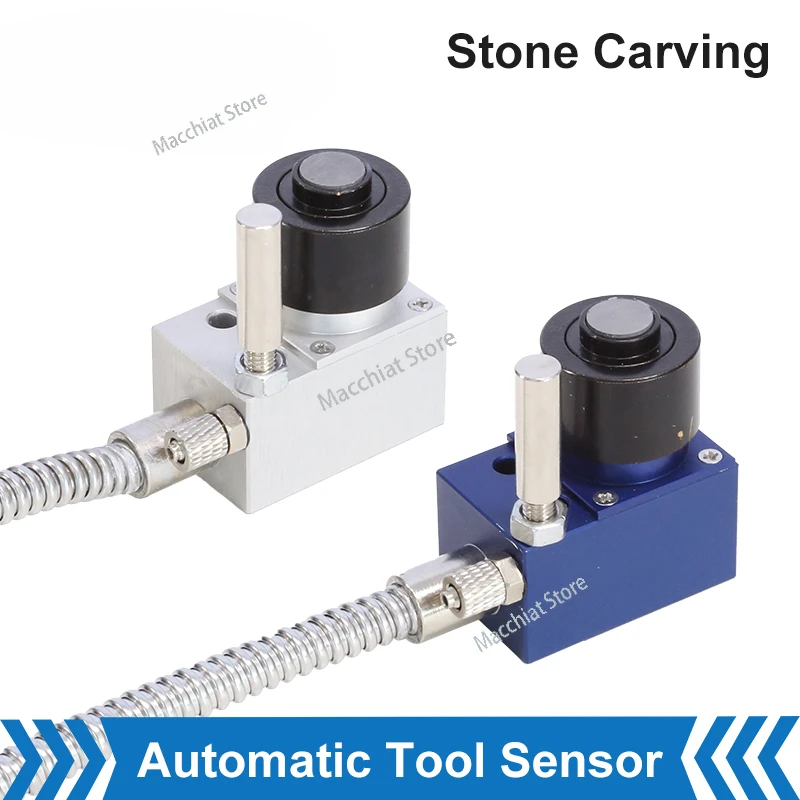 Automatic Tool Sensor CNC Z Axis Tool Pressure Sensor Setting Gauge 4-Wire CNC Machine Stone Carving