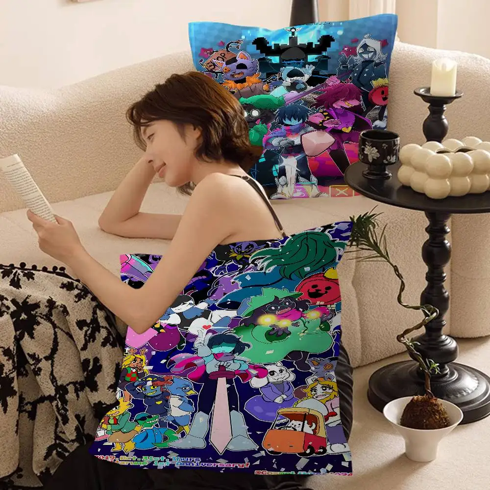 Deltarune Game Cushion Cover Decorative Pillow Sofa Home Decor case pillow cases