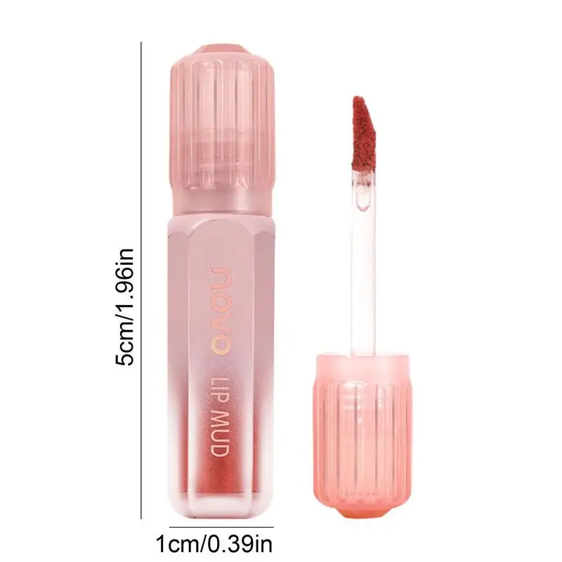 Lip Cream For Dry Lips Non-stick Cup Glossy Lipstick Lip Cream For Women Teen Girls For Moisturizing Nourishing Revitalizing And