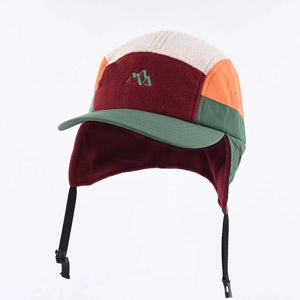 Japanese Style Ear Protection Cap Lightweight Multi-functional Earflaps Visor Hat Soft Thickened Windproof Pilot Cap Outdoor