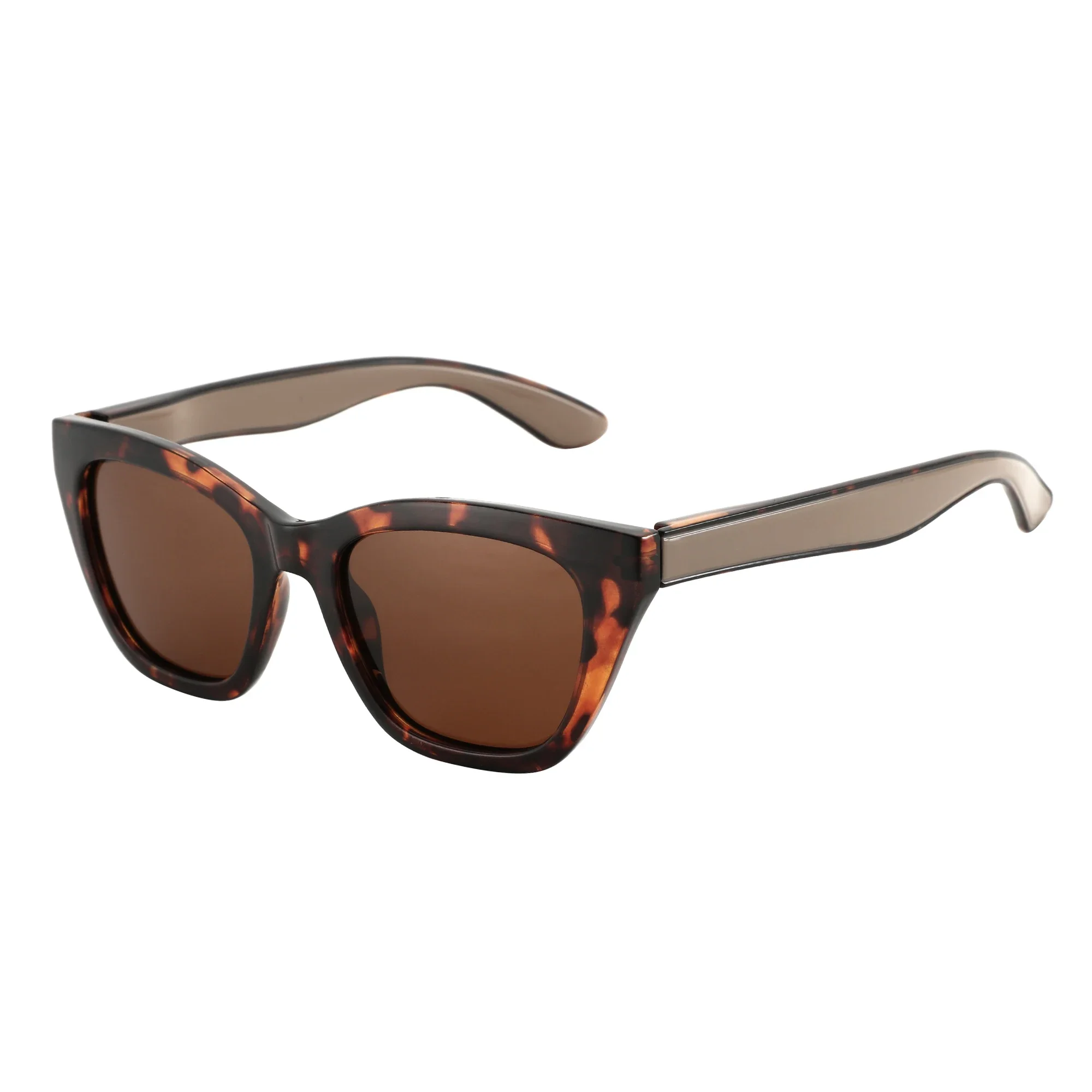 ZENOTTIC Quadratische polarisierte Sonnenbrille 2025, modische Damen-Sonnenbrille mit dickem Rahmen, UV400-Schutz, für Damen, Einkaufen, GIF – Detail 5