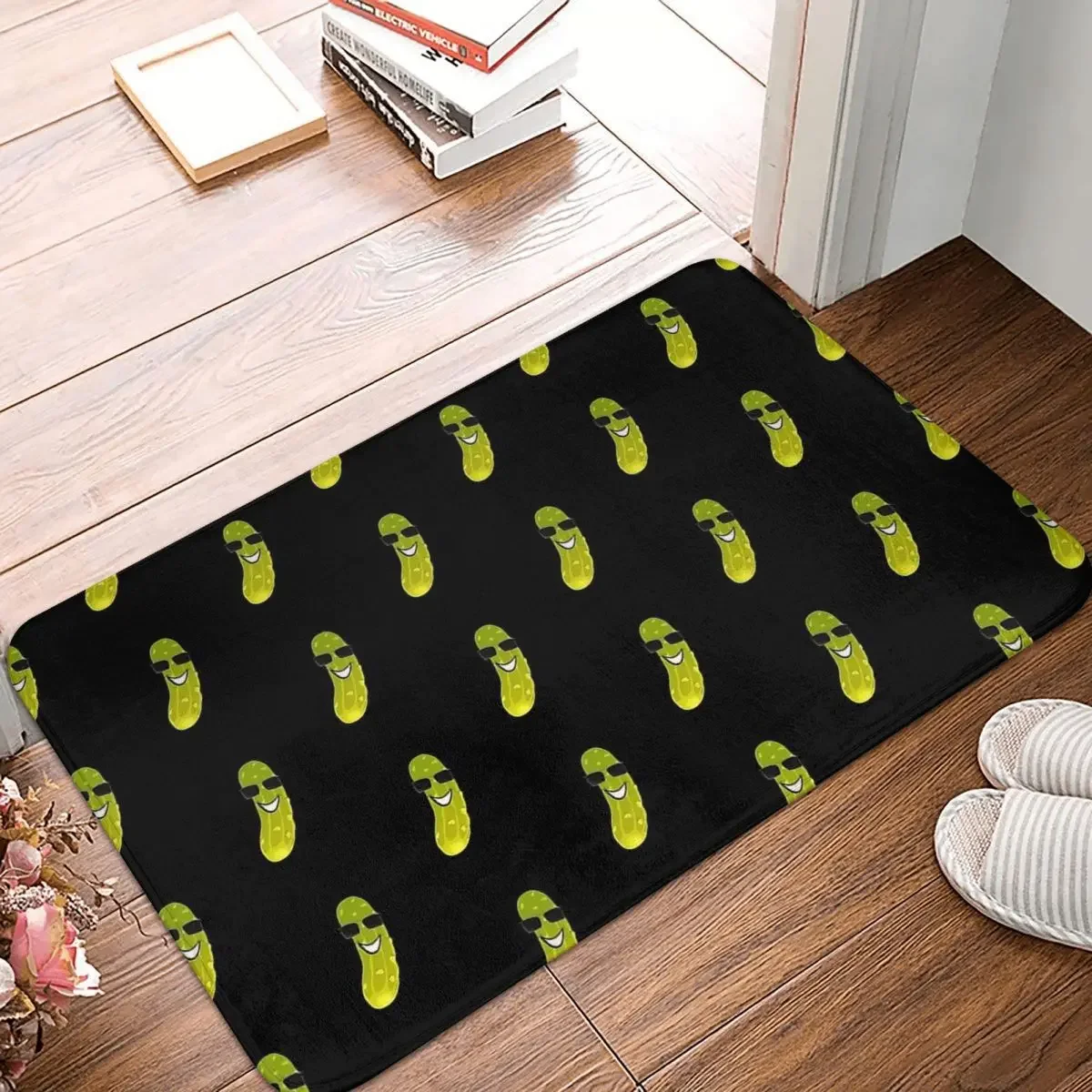 Cucumber Non-slip Doormat Gherkin Carpet Living Room Bedroom Mat Outdoor Home Pattern