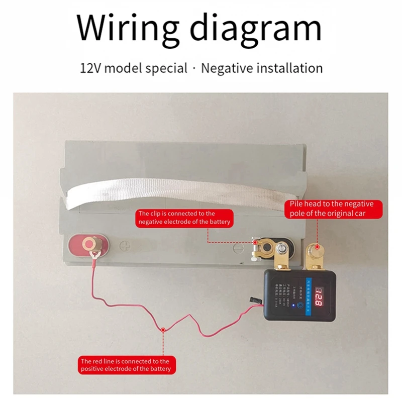 Remote Battery Disconnect Switch 12V 260A Kill Switch Automatic Power Off Prevent Battery Drain With Remote Car Truck