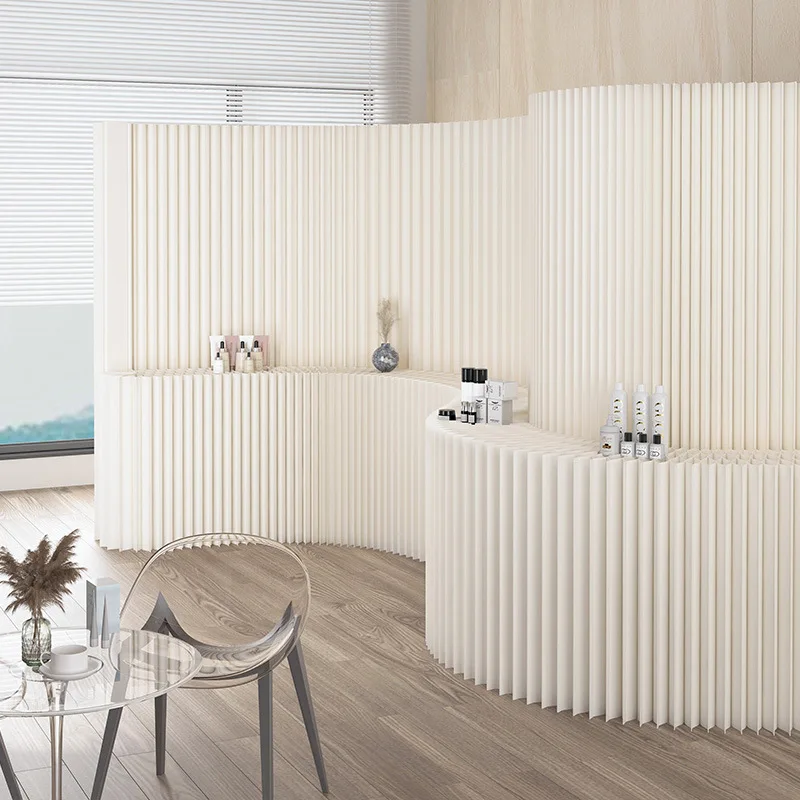 Modeling Wall Exhibition Hall Fence Screen Store Fence Partition Booth Paper Wall