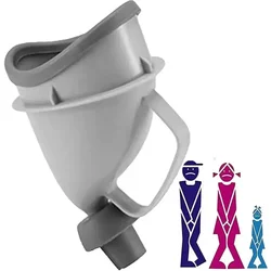 Entonnoir d'Urine Portable pour Homme et Femme, Toilettes de Camping en Plein Air, Équipement de Circulation d'Urgence