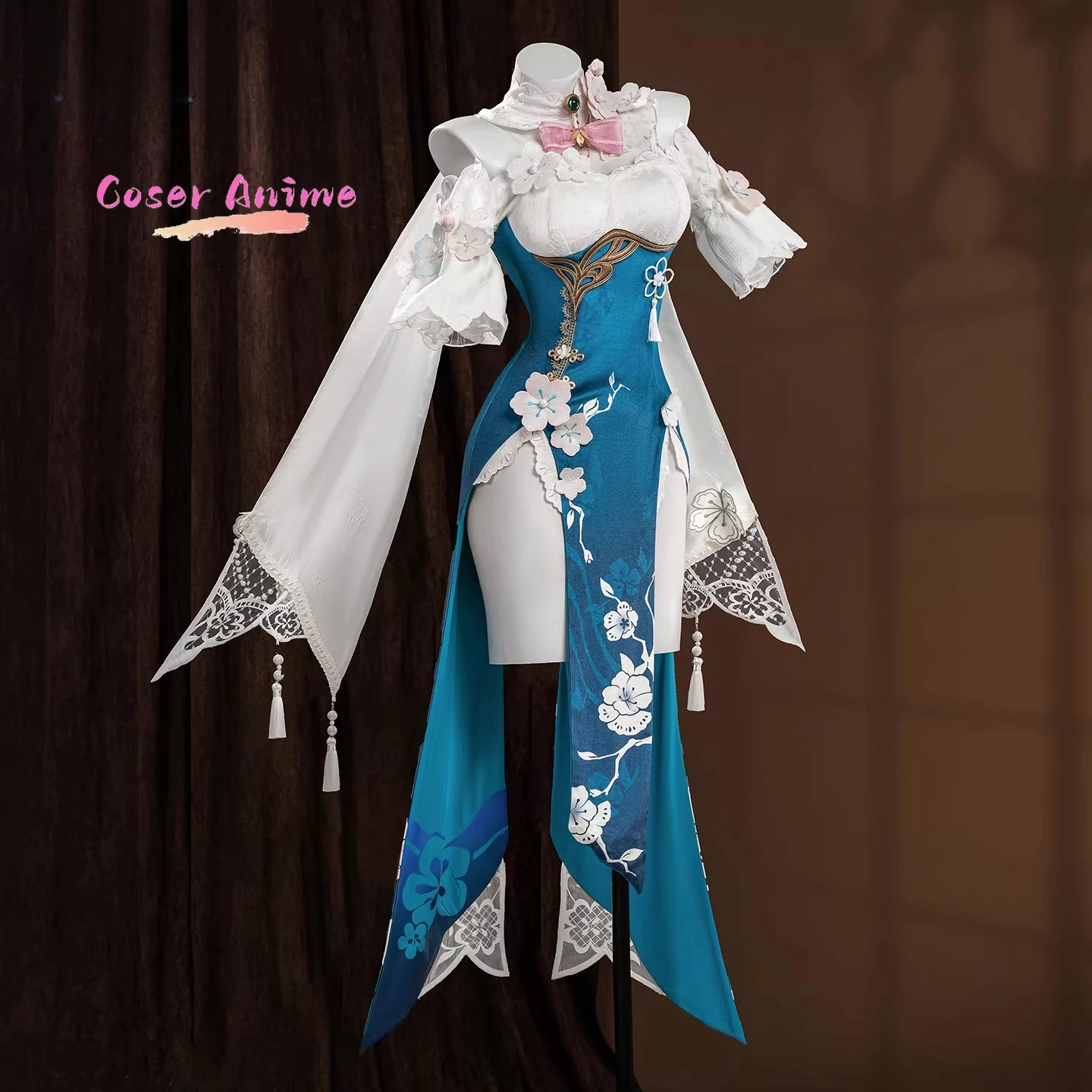 

Honkai: Star Rail Ruan Mei Cosplay Costume - Snow Plum Blossom Full Set for Women