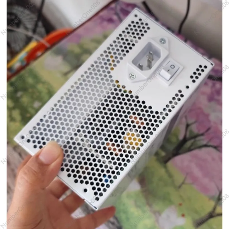 Active PFC 750W ATX PSU for Gaming Computer 80 Plus Certified Power Supply with Silent 120mm Cooling Fan