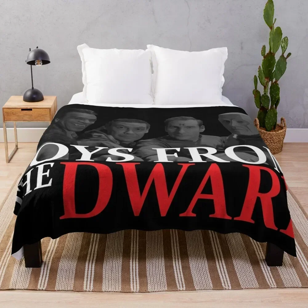

BOYS FROM THE DWARF Throw Blanket Soft Solid Color Blanket for Couch Bed