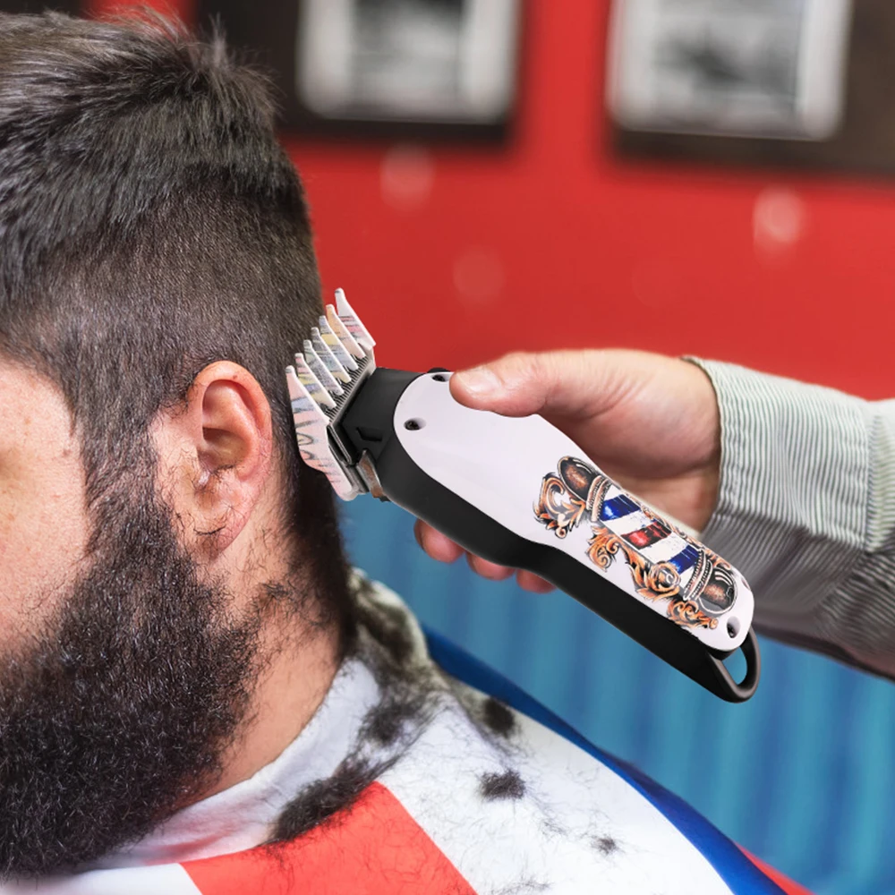2/3/4-teiliges Friseur-Edelstahl-Kamm-Set, professionelle Haarschneidekämme, passend für Haarschneidewerkzeuge – Detail 6