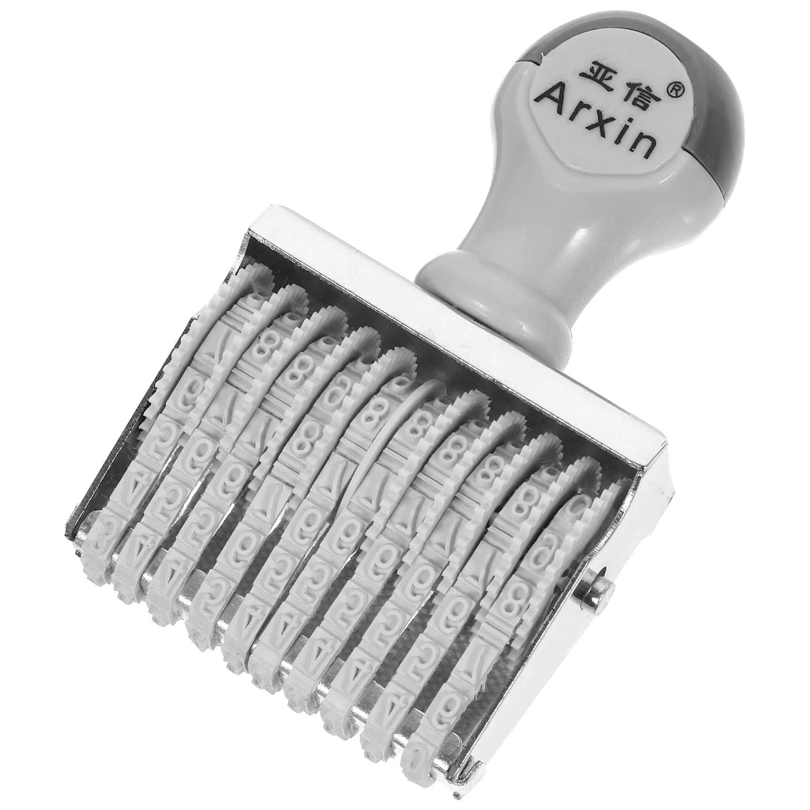 Portable Number Stamp Handle, Conveniente, Rolando Preço, Número do Motor